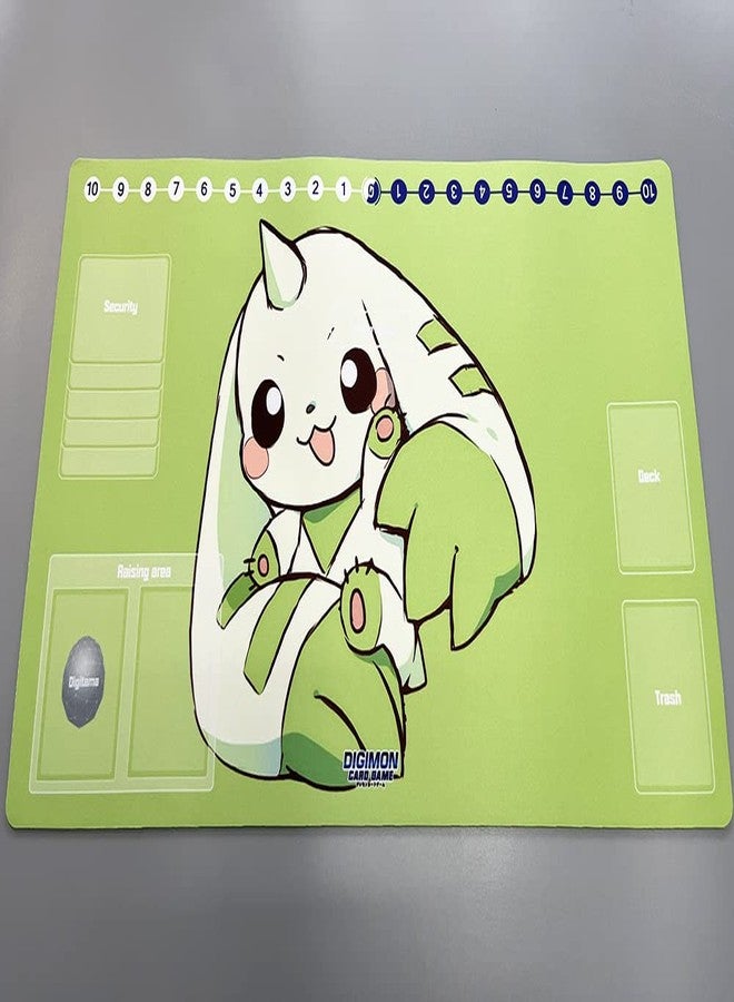 Mlikemat New Mlikemat DTCG Duel Playmat Digimon Board Terriermon Anime Trading Card Game Mat Desk Pad + Free Bag - Image 3